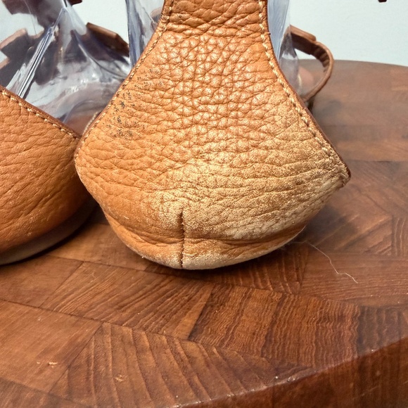 Tory Burch Phoebe Flat Thong Sandals Royal Tan Women's Size 10.5 M - Picture 7 of 13